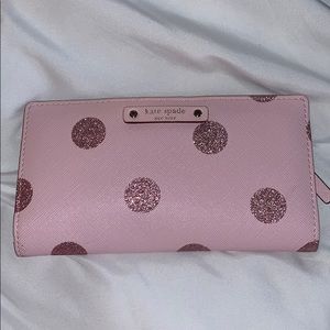 Pink Kate Spade wallet